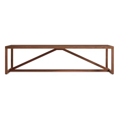 Blu Dot Strut Wood Coffee Table In Brown