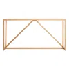 Blu Dot Strut Wood Console Table In Brown