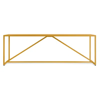 Blu Dot Strut X-large Table In Mustard