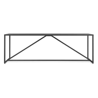 Blu Dot Strut X-large Table In Slate