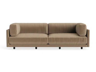 Blu Dot Sunday 102" Sofa - Otter Velvet