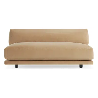 Blu Dot Sunday 65" Armless Sofa - Camel Velvet
