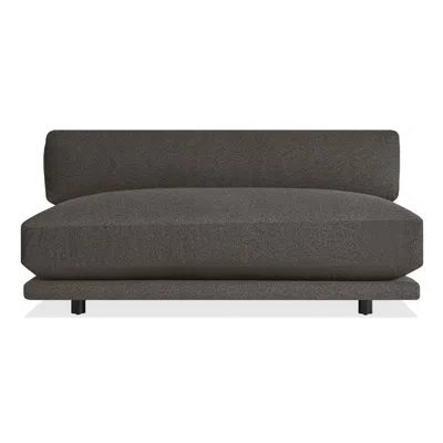 Blu Dot Sunday 65" Armless Sofa - Kelso Charcoal