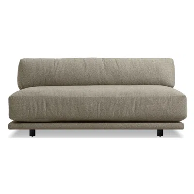 Blu Dot Sunday 65" Armless Sofa - Sanford Black