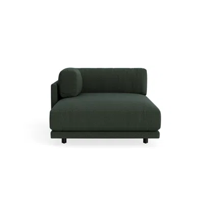 Blu Dot Sunday Chaise - Vos Evergreen / Left