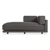 Blu Dot Sunday Left Chaise In Kelso Charcoal