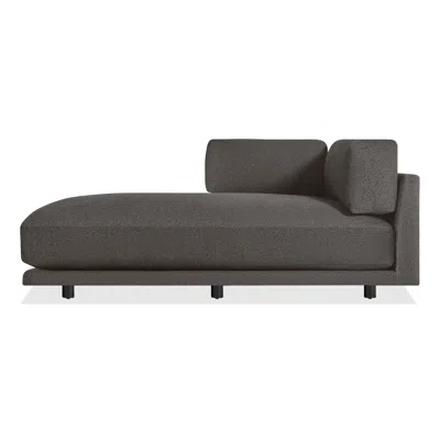 Blu Dot Sunday Left Chaise In Kelso Charcoal