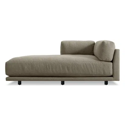 Blu Dot Sunday Left Chaise In Sanford Black