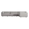 Blu Dot Sunday Left L Sectional In Agnew Grey