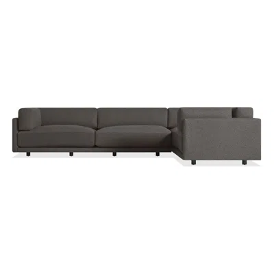 Blu Dot Sunday Left L Sectional In Kelso Charcoal