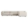 Blu Dot Sunday Left L Sectional In Sanford Linen