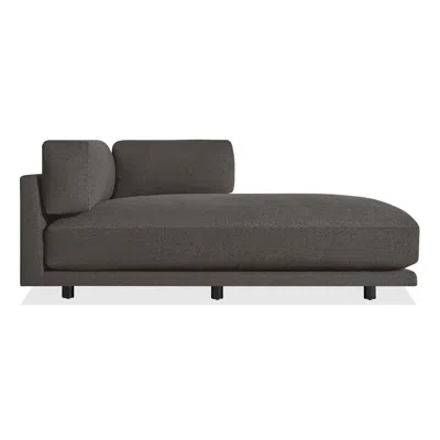 Blu Dot Sunday Right Chaise In Kelso Charcoal