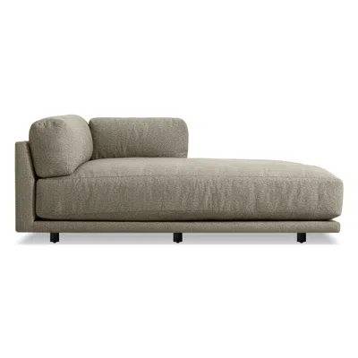 Blu Dot Sunday Right Chaise In Sanford Black