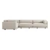 Blu Dot Sunday Right L Sectional In Sanford Linen