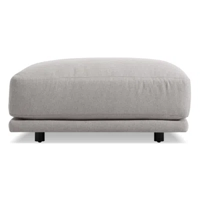 Blu Dot Sunday Small Ottoman In Agnew Grey