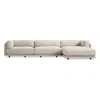 Blu Dot Sunday Sofa W/ Right Arm Chaise In Sanford Linen