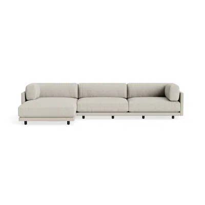 Blu Dot Sunday Sofa With Chaise - Kelso Sand / Left
