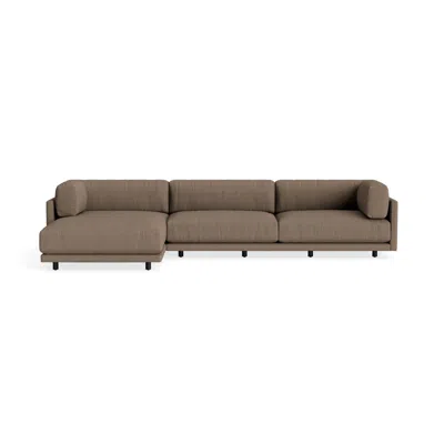 Blu Dot Sunday Sofa With Chaise - Kvadrat Autumn Cardamom / Left