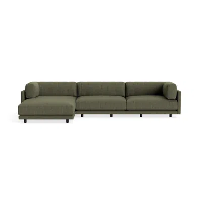 Blu Dot Sunday Sofa With Chaise - Kvadrat Guest Fatigue / Left