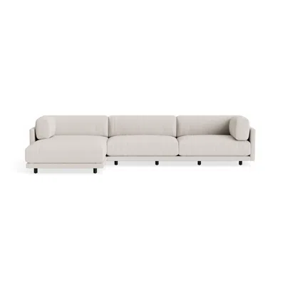 Blu Dot Sunday Sofa With Chaise - Vos Bone / Left