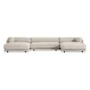 Blu Dot Sunday U-shaped Sectional Sofa In Sanford Linen