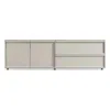 Blu Dot Superchoice 2 Door / 2 Drawer Console In Putty