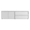 Blu Dot Superchoice 2 Door / 2 Drawer Console In White