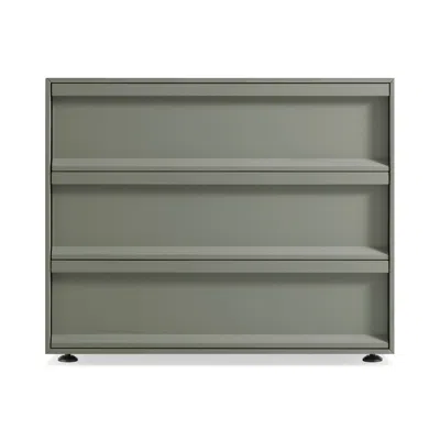 Blu Dot Superchoice 3 Drawer Dresser - Grey Green In Gray