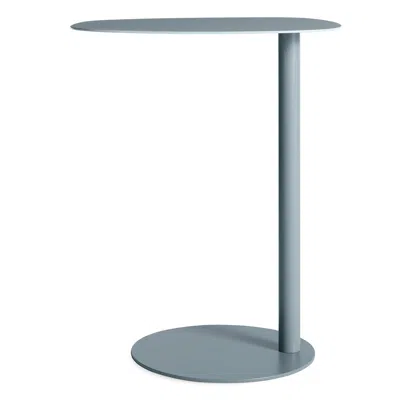 Blu Dot Swole Tall Table In Grey Blue