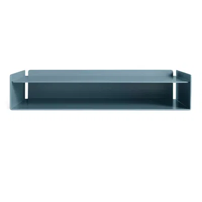 Blu Dot Tabs Monitor Riser In Marine Blue
