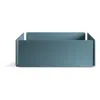 Blu Dot Tabs Tray In Marine Blue