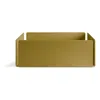 Blu Dot Tabs Tray - Ochre In Brown