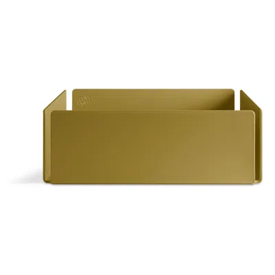 Blu Dot Tabs Tray - Ochre In Brown
