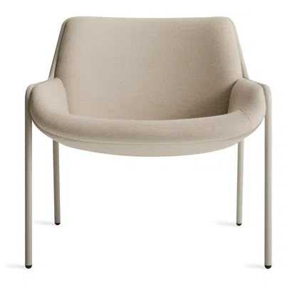 Blu Dot Tangent Lounge Chair - Maharam Candor In Cannoli
