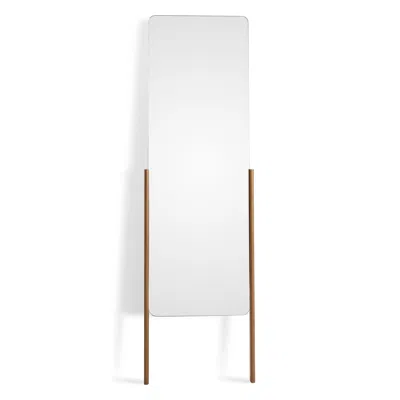 Blu Dot Tdh Mirror In Walnut