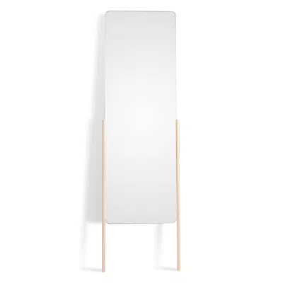 Blu Dot Tdh Mirror In White Ash