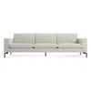Blu Dot The New Standard 104" Sofa In Maharam Mode In Clavicle/black