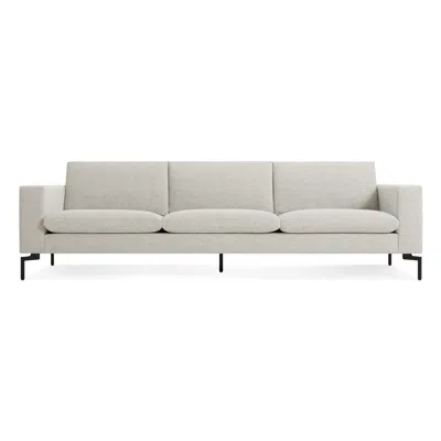 Blu Dot The New Standard 104" Sofa In Maharam Mode In Clavicle/black