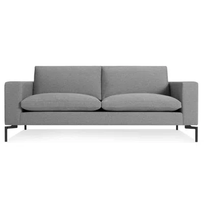 Blu Dot The New Standard 78" Sofa In Spitzer Grey/black