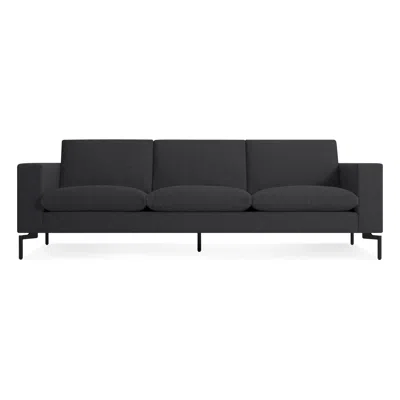 Blu Dot The New Standard 92" Sofa In Maharam Meld In Panda/black