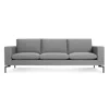 Blu Dot The New Standard 92" Sofa In Spitzer Grey/black