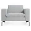 Blu Dot The New Standard Lounge Chair In Maharam Mode In Intaglio/black