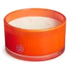 Blu Dot The Shop Large Candle In Dayglow Orange