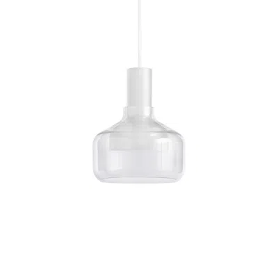 Blu Dot Trace 3 Pendant Lamp In White