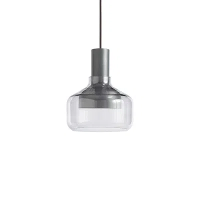 Blu Dot Trace 3 Pendant Light - Charcoal In Gray