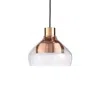 Blu Dot Trace 4 Pendant Light - Copper In Brown