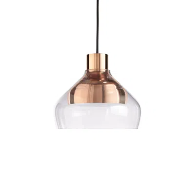 Blu Dot Trace 4 Pendant Light - Copper In Brown