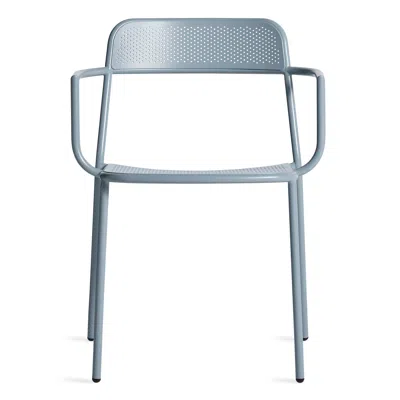 Blu Dot Trim Armchair In Grey Blue