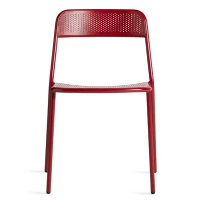 Blu Dot Trim Chair - Carmine In Red