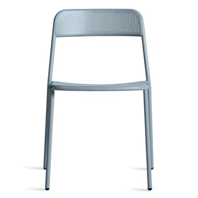 Blu Dot Trim Chair In Grey Blue
